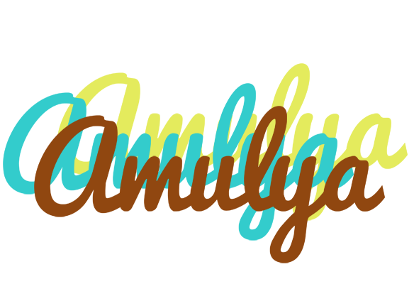 Amulya cupcake logo
