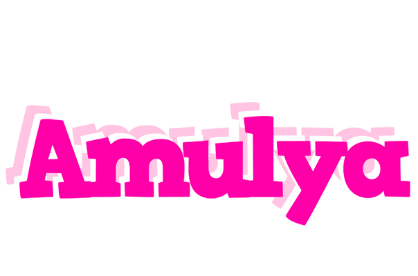 Amulya dancing logo