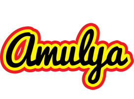 Amulya flaming logo