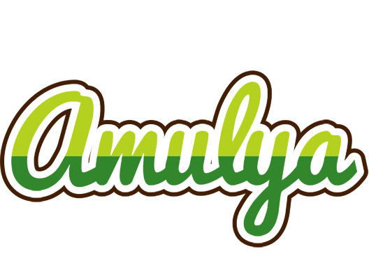 Amulya golfing logo