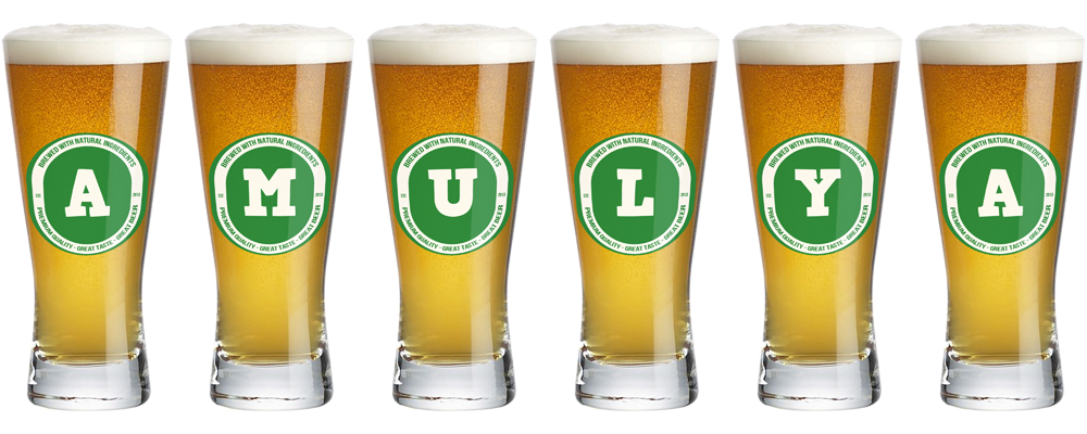 Amulya lager logo
