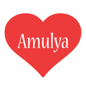 Amulya love logo
