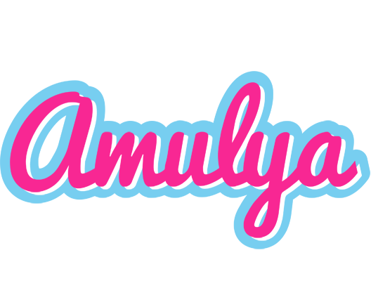 Amulya popstar logo