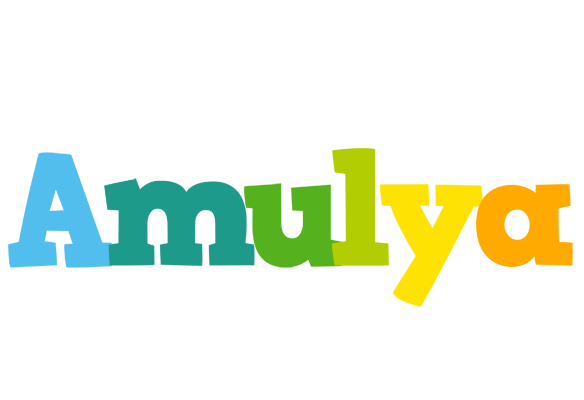 Amulya rainbows logo