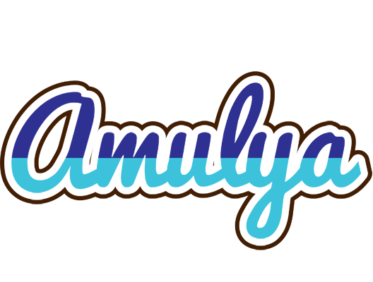 Amulya raining logo