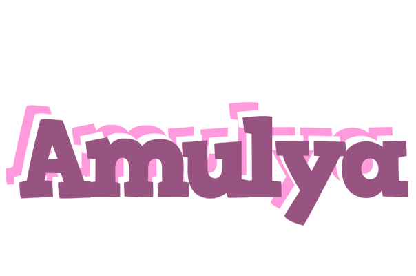 Amulya relaxing logo
