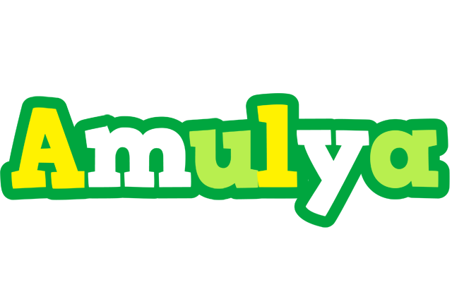 Amulya soccer logo
