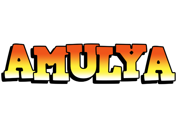 Amulya sunset logo