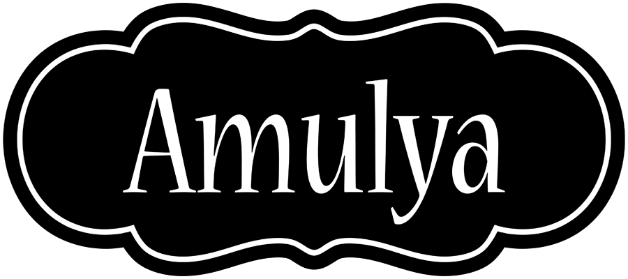 Amulya welcome logo