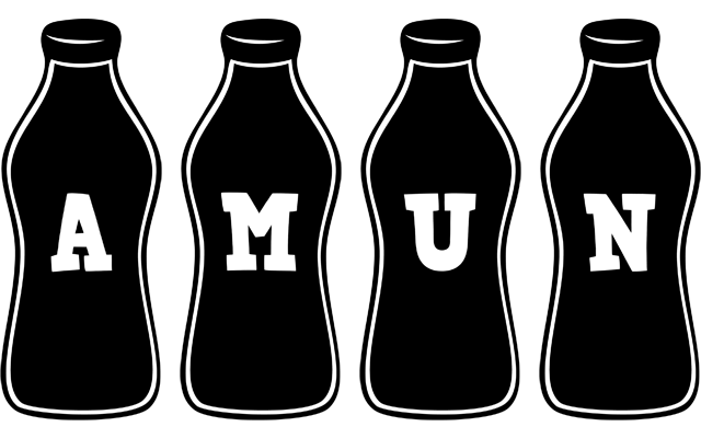 Amun bottle logo