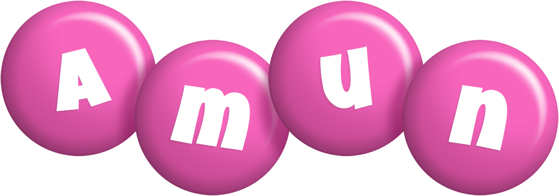 Amun candy-pink logo