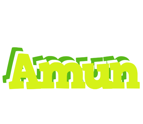 Amun citrus logo