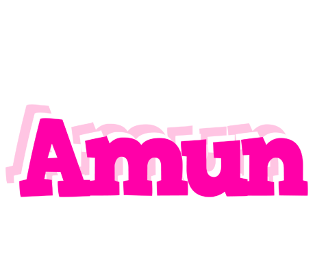 Amun dancing logo