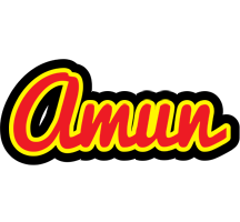 Amun fireman logo