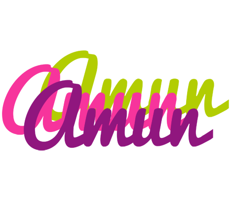 Amun flowers logo