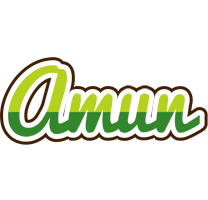 Amun golfing logo