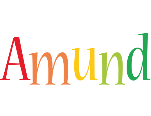 Amund birthday logo