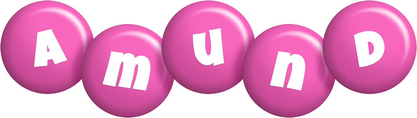 Amund candy-pink logo