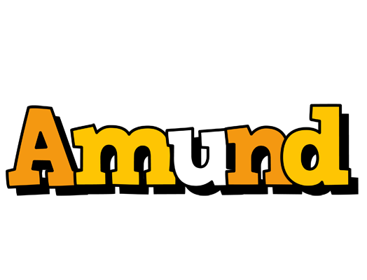 Amund cartoon logo