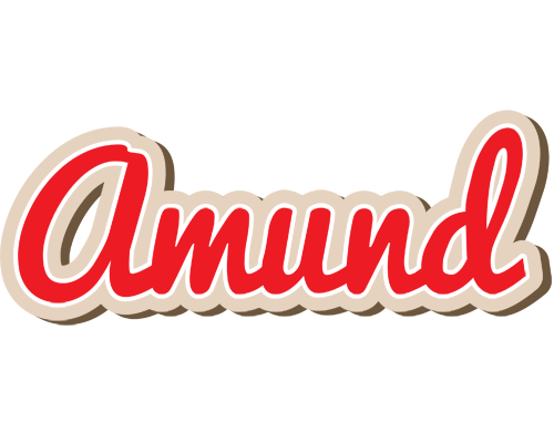 Amund chocolate logo