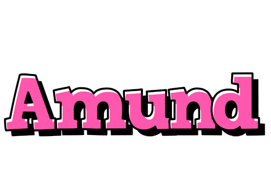 Amund girlish logo