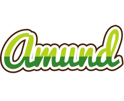 Amund golfing logo