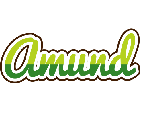 Amund golfing logo
