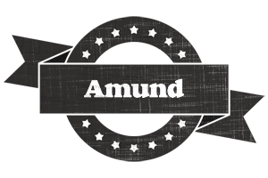 Amund grunge logo