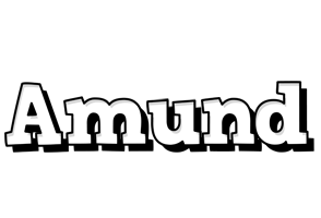 Amund snowing logo