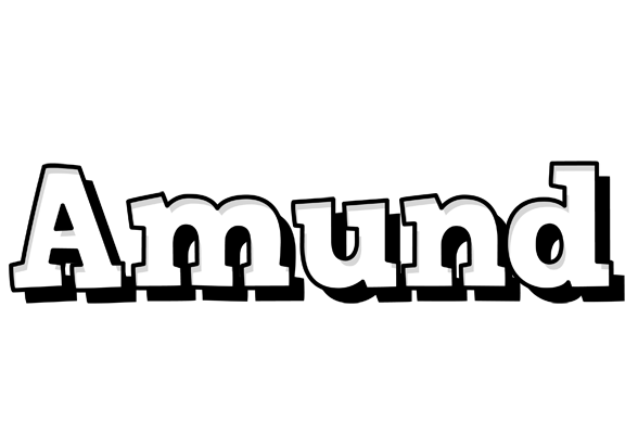 Amund snowing logo