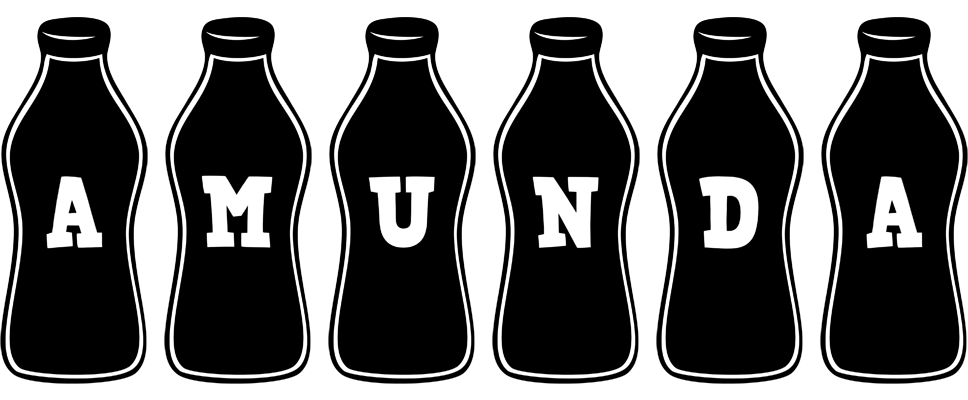 Amunda bottle logo