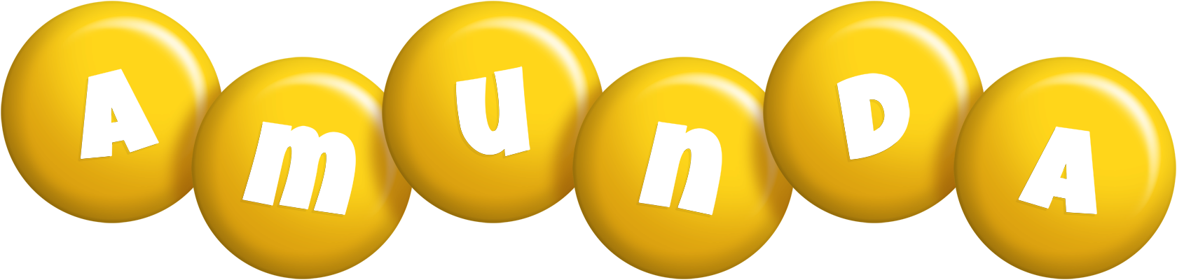 Amunda candy-yellow logo