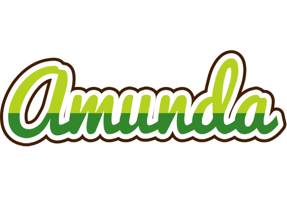 Amunda golfing logo