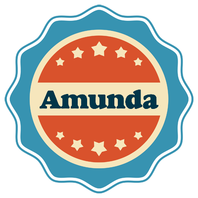 Amunda labels logo