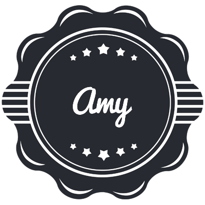 Amy badge logo