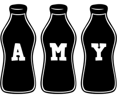 Amy bottle logo