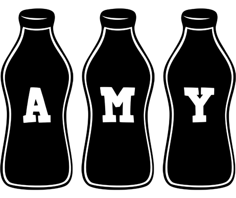 Amy bottle logo