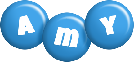 Amy candy-blue logo