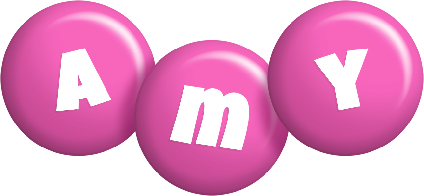 Amy candy-pink logo