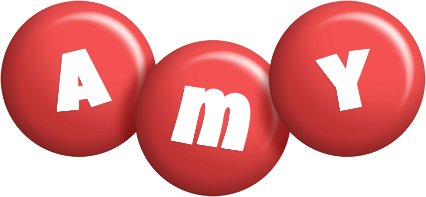 Amy candy-red logo