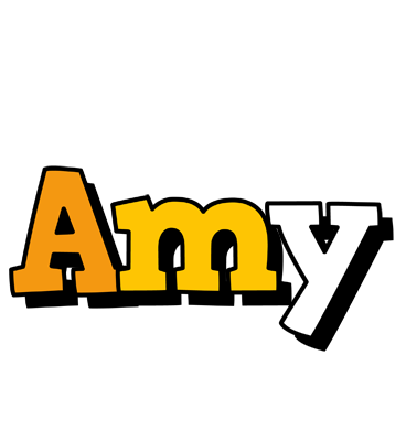 Amy cartoon logo