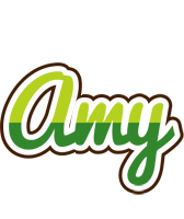 Amy golfing logo