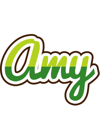 Amy golfing logo