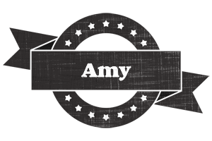 Amy grunge logo