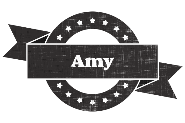 Amy grunge logo
