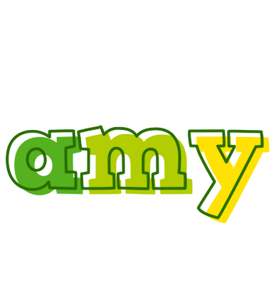 Amy juice logo
