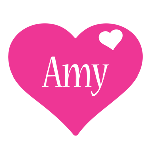 Amy love-heart logo