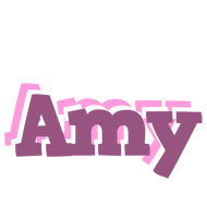 Amy relaxing logo
