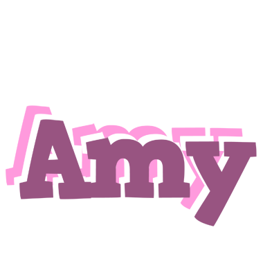 Amy relaxing logo