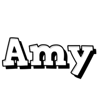Amy snowing logo